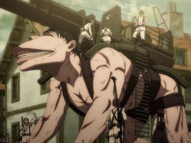 Атака титанов: 1 сезон, 9–10 серии