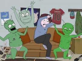 Джефф и инопланетяне: 1 сезон, 9–10 серии